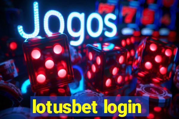 lotusbet login